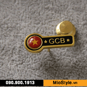 cơ sở sản xuất huy hiệu đồng kim loại pin cài áo đẹp ở tp.hcm GCB financial.org event sự kiện quảng cáo hội nghị việt nam