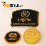 cơ sở sản xuất huy hiệu đồng kim loại pin cài áo đẹp ở tp.hcm sự kiện quảng cáo doanh nghiệp cà phê cafe legend